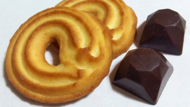 チョコとクッキー